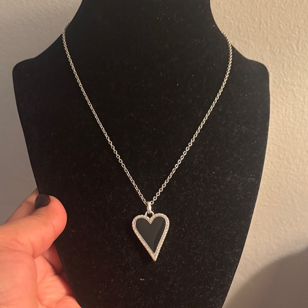 Brighton Silver Heart Necklace